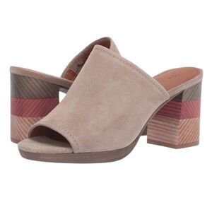 Frye Blake Chevron Mule Heels - Size 7